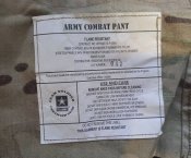 США Army Combat Pants FR Multicam M/R в резерве
