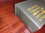 Ящик з під кулеметної стрічки НАТО