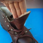Ботинки треккинговые ручной работы р-р. 41-й (26 см)