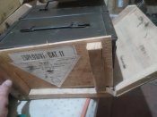 Ящик з металевими коробами з під лент 12.7 (50CAL) NATO