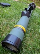 Instalaza C90. Використаний іспанський гранатомет.