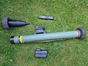 Instalaza C90. Використаний іспанський гранатомет.