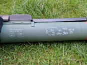 Instalaza C90. Використаний іспанський гранатомет.