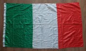 Флаг Италия на люверсах, однослойный,...