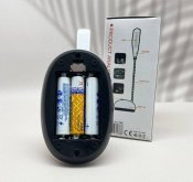 Настольная  мини лампа на батарейках беспроводная, светодиодная Led-7188 розовая