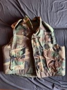 Противоуламковий жилет / Woodland Flak Jacket Body Armor Vest m81 camo Fragmentation PASGT