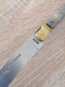 Т#13 Нож оригинальный с накладками из рога тм Laguiole France