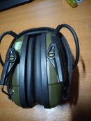 Активні тактичні навушники Howard Impact Sport R-01526 Olive