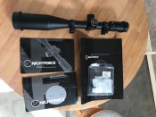Оптичний приціл NightForce NXS з кільцями в комплекті