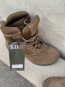 Чоловічі тактичні черевики 5.11 Tactical A.T.A.C. 2.0 6" Side Zip Desert