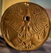 Накладка на Пруську Патронну Сумку моделі «M-1881» (70 мм) (2-й Кірасирський Полк)