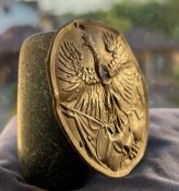 Накладка на Пруську Патронну Сумку моделі «M-1881» (70 мм) (2-й Кірасирський Полк)