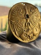 Накладка на Пруську Патронну Сумку моделі «M-1881» (70 мм) (2-й Кірасирський Полк)