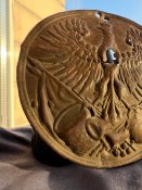 Накладка на Пруську Патронну Сумку моделі «M-1881» (70 мм) (2-й Кірасирський Полк)