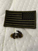 USMC Значок Металлический