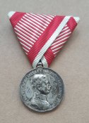 Серебряная медаль За Храбрость Карл
