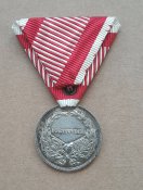 Серебряная медаль За Храбрость Карл