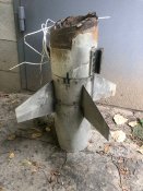 Частина ракети AIM-132 ASRAAM