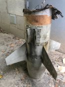 Частина ракети AIM-132 ASRAAM