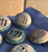 6 Австро-Угорських Кокард “FJI” часів ПСВ.