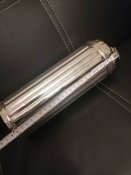 #У  Емкость фляга латунная старинная из Франции с клеймом