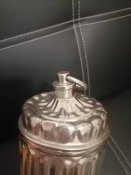 #У  Емкость фляга латунная старинная из Франции с клеймом
