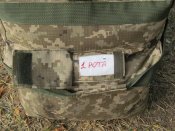 Сумка-рюкзак 100 л. ММ14 Укр піксель Британської армії ЗСУ. НГУ транспортна. похідна. армійська Укр цифра баул