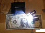 Ювелірний мікроскоп MG 9882 60X ,мікроскоп для колекціонерів з LED та ультрафіолетовою підсвіткою