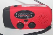 Портативне динамо-радіо із зарядкою USB, Power Bank, сонячною панеллю та ліхтариком (1478)