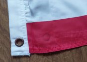 Флаг США на люверсах, прапор USA, однослойный, размер 154 х 87 см, склад, Тайвань