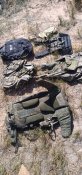 Броник 6Б3ТМ, большой десантный ранец, половина броника, подсумки и др.