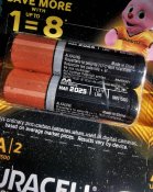 Батарейки duracell aa (12шт) (1 шт.)