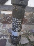 Тубус від заряда М4А2  155mm.usa