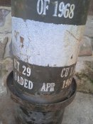 Тубус від заряда М4А2  155mm.usa