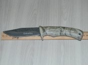 Ніж для полювання,туризму,риболовлі Colunbia Дамаск Crocodile Militari 23см з чехлом