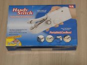 Швейна дорожня електро машинка Handy Stitch,ручна кишенькова,працює від 4 батерейок АА