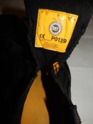 кожаные кроссовки caterpillar 43р 27.5см стелька