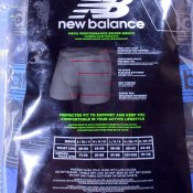 Труси New Balance Mens Performance Boxer Briefs  (ціна за упаковку 4 шт) розмір M