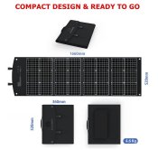 ELECAENTA 120W портативна сонячна панель