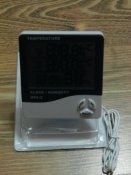 Домашняя метеостанция HTC-2 с цифровыми часами,термометром,гигрометром,календарь и будильник.С выносным датчиком (1 шт.)