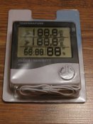 Домашняя метеостанция HTC-2 с цифровыми часами,термометром,гигрометром,календарь и будильник.С выносным датчиком (1 шт.)