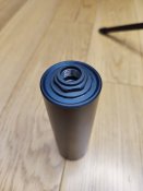 Титановий саундмодератор на АК Vihor S (7.62x39)