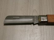 Нож складной Hufeng Tanto прямое лезвие деревянная рукоять 20 см
