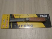 Нож складной Hufeng Tanto прямое лезвие деревянная рукоять 20 см