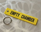 Брелок бирка «Empty Chamber» Yellow