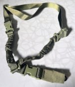 Ремінь одноточковий з швидкоскидуванням - Olive