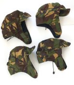 Шапка Гортек Нова армійська ушанка на флісі DPM Woodland  Оригінал Британія