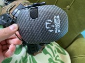 Активные наушники для стрельбы Walkers Razor Slim Carbon с шумоподавлением до 23db.