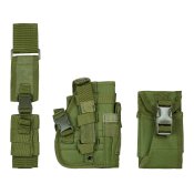 Кобура з платформою стегнова під праву руку Combat Olive олива