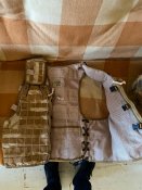 Оригинальный тактический разгрузочный жилет в расцветке DDPM с системой M.O.L.L.E.